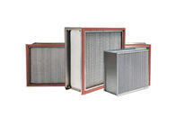 알루미늄 프레임 HVAC 판형 공기 조절 필터 산업적 Hepa 공기 정화