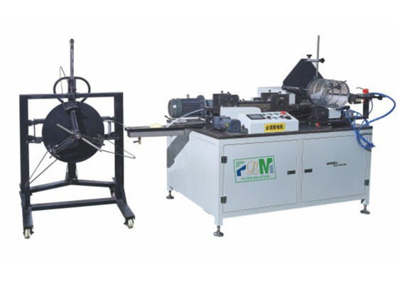 Full-auto PLJY-109-500 HDAF expanded mesh spiral coiling machine